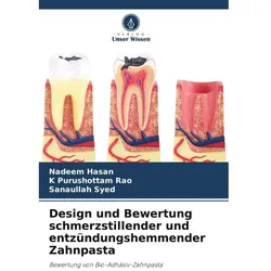 Unser Wissen, Zahnpasta, Design und Bewertung schmerzstillender und entzündungshemmender Zahnpasta