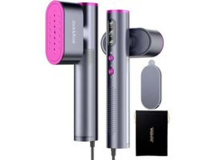 Défroisseur Vapeur De Voyage 1000W 100-240V 22G/Min Réservoir 150Ml Chauffe En 15S 2En1