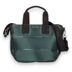 Wonders für Damen. WB-56002 Tasche Blesk grün (OSFA), Lässig, Synthetisch