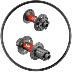 R2BIKE Laufradsatz 27,5" AM EN | DT Swiss 240 MTB 6-Loch Naben | Stans