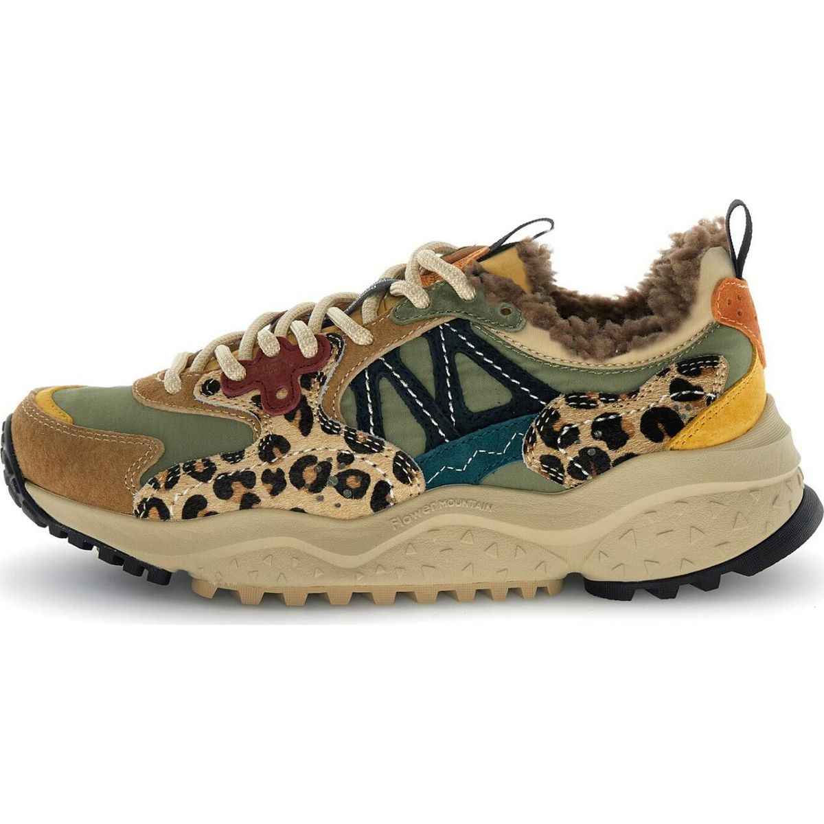 Flower Mountain Solin Woman brown-green-black (05-3D58) 35 2019506-05-3D58-35