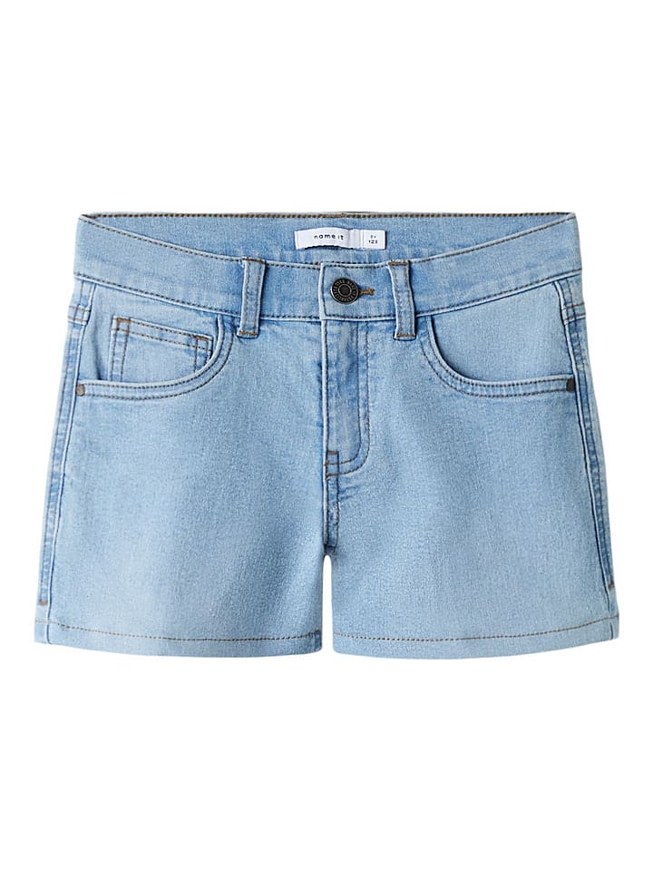 name it Jeans-Shorts "Rose" in Hellblau - 116