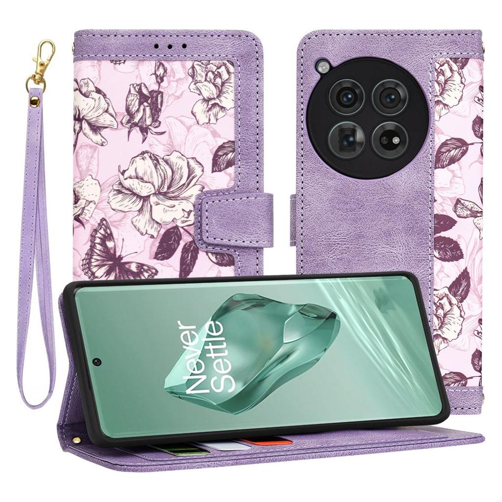 Techsuit - FlipCraft - OnePlus 12 - Mysterious Purple (OnePlus 12) (56352285)