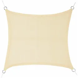 Faura, Sonnensegel, Square sail awning beige 3,6 x 3,6 m (360 x 360 cm)