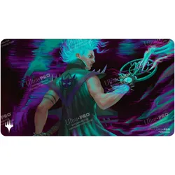 ULTRA PRO 38690 Aetherdrift Winter, Cursed Rider Playmat for Magic: The Gathering