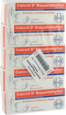 CHEPLAPHARM Arzneimittel GmbH CALCIVIT D Brausetabletten 50 St 09097107