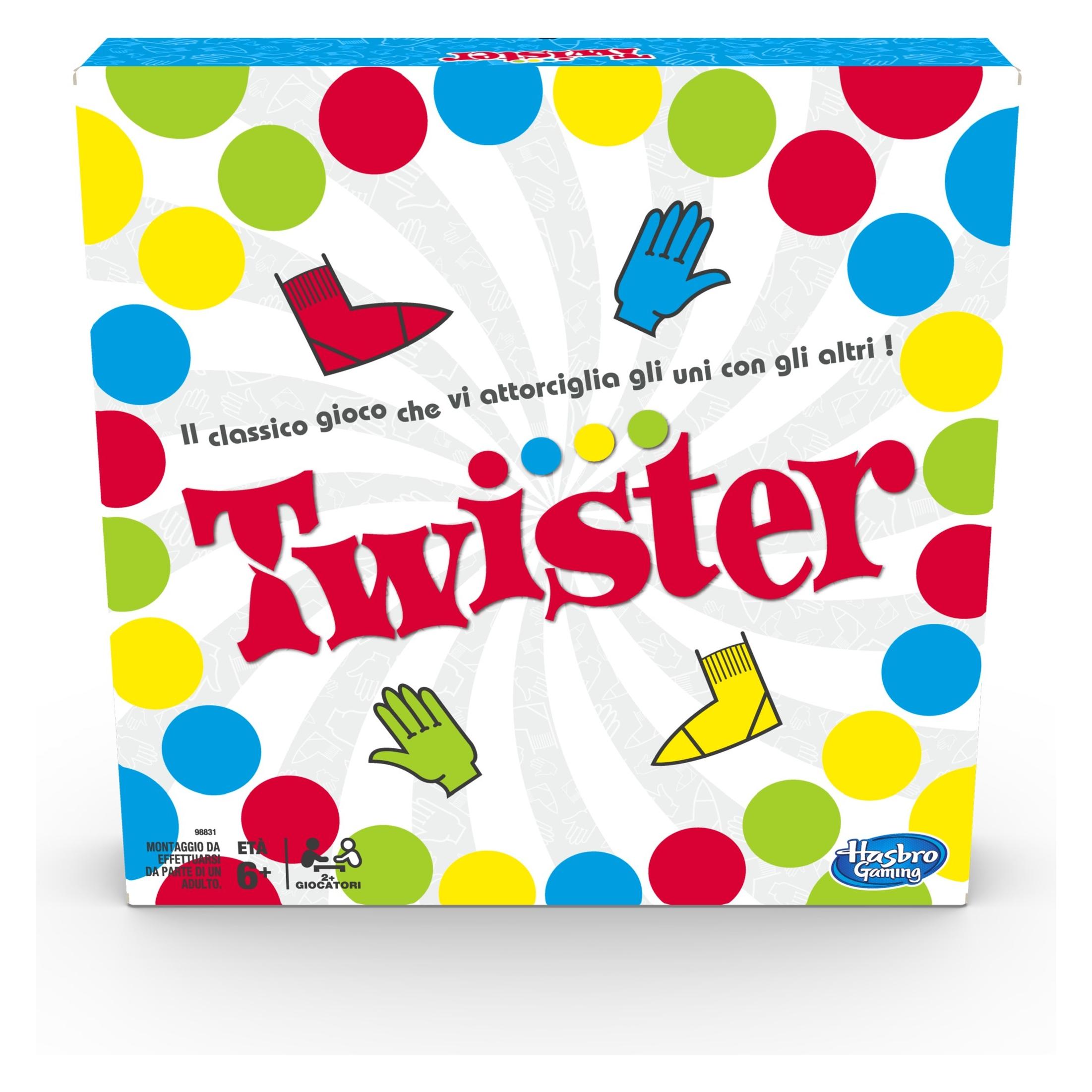 Hasbro Gaming Twister (Italienisch, 2 Spieler) (98831103)