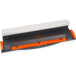 Peach Bindegerät PB200-09, A4, manuell, Plastikbindegerät, 21 Ringe, bindet 50 Blatt