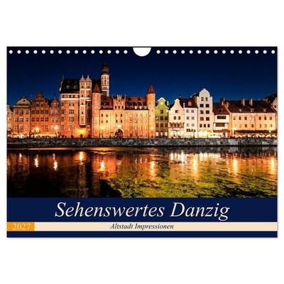 Sehenswertes Danzig (Wandkalender 2027 DIN A4 quer), CALVENDO Monatskalender