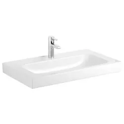 Design Waschtisch 800mm, weiß FormatClean - weiß