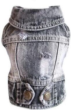 Pet Hub Denim Cowboy Pet Dog Coat   Small Dog Jeans Jacket & Vest   Puppy Outfits & Cat Clothes S 6
