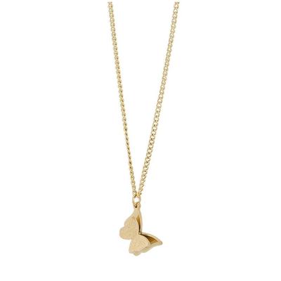 Kette ohne Anhänger ADELIA´S "Halskette mit Anhänger – aus Edelstahl", gold, Halsketten, Damen, 43cm, Edelstahl, Zum Verschenken – ideal zum Muttertag