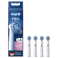 Oral-B Pro Sensitive Clean 4er, Aufsteckbürste weiß