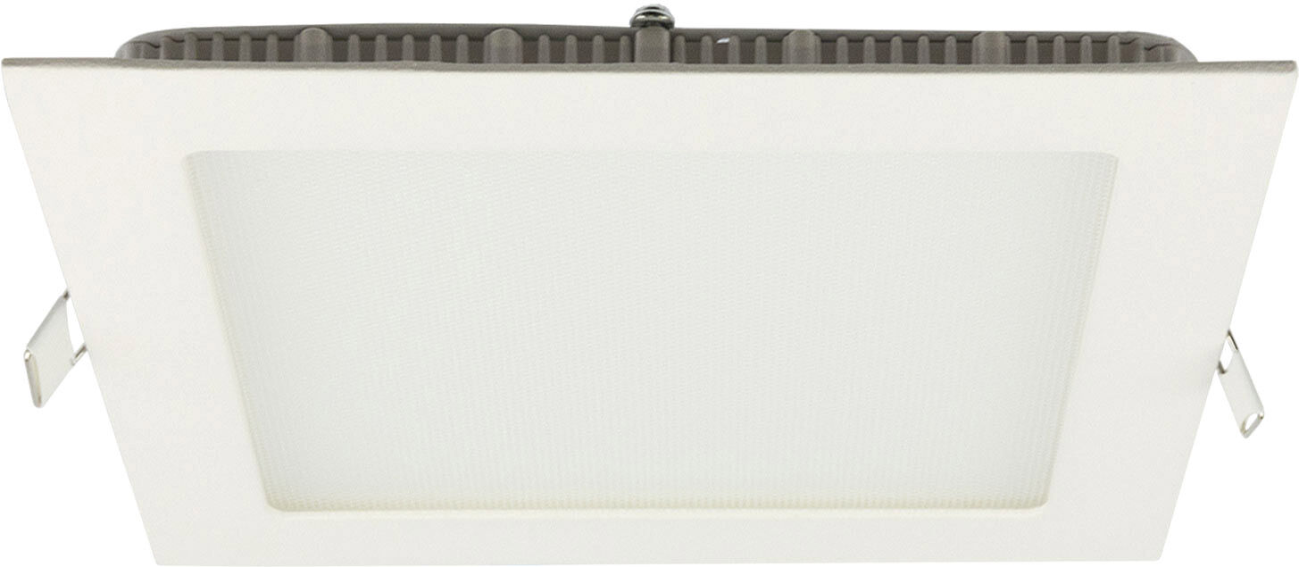 Isoled Led Downlight, 24w, Eckig Ultraflach Weiß, 300x300mm, Colorswitch 3000 3500 4000k, Dimmbar