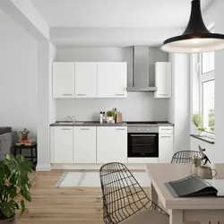 Küchenleerblock Touch Low o. Geräte Weiß