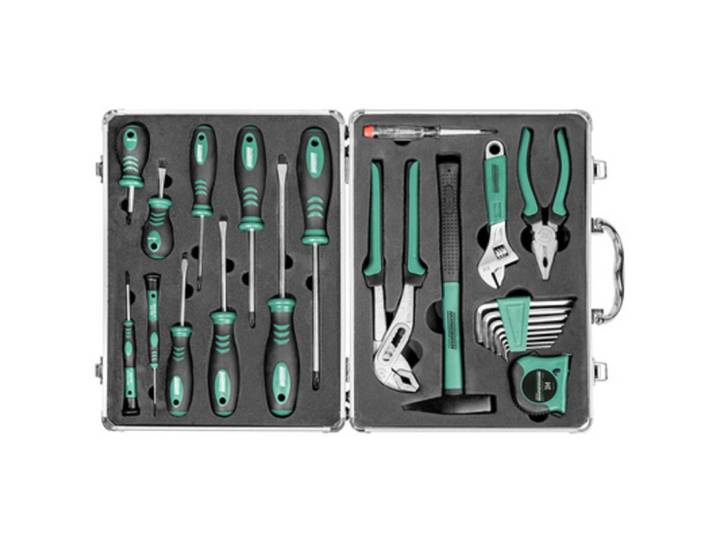 BRÜDER MANNESMANN Kit d'outils, 24 pièces, dans un coffret