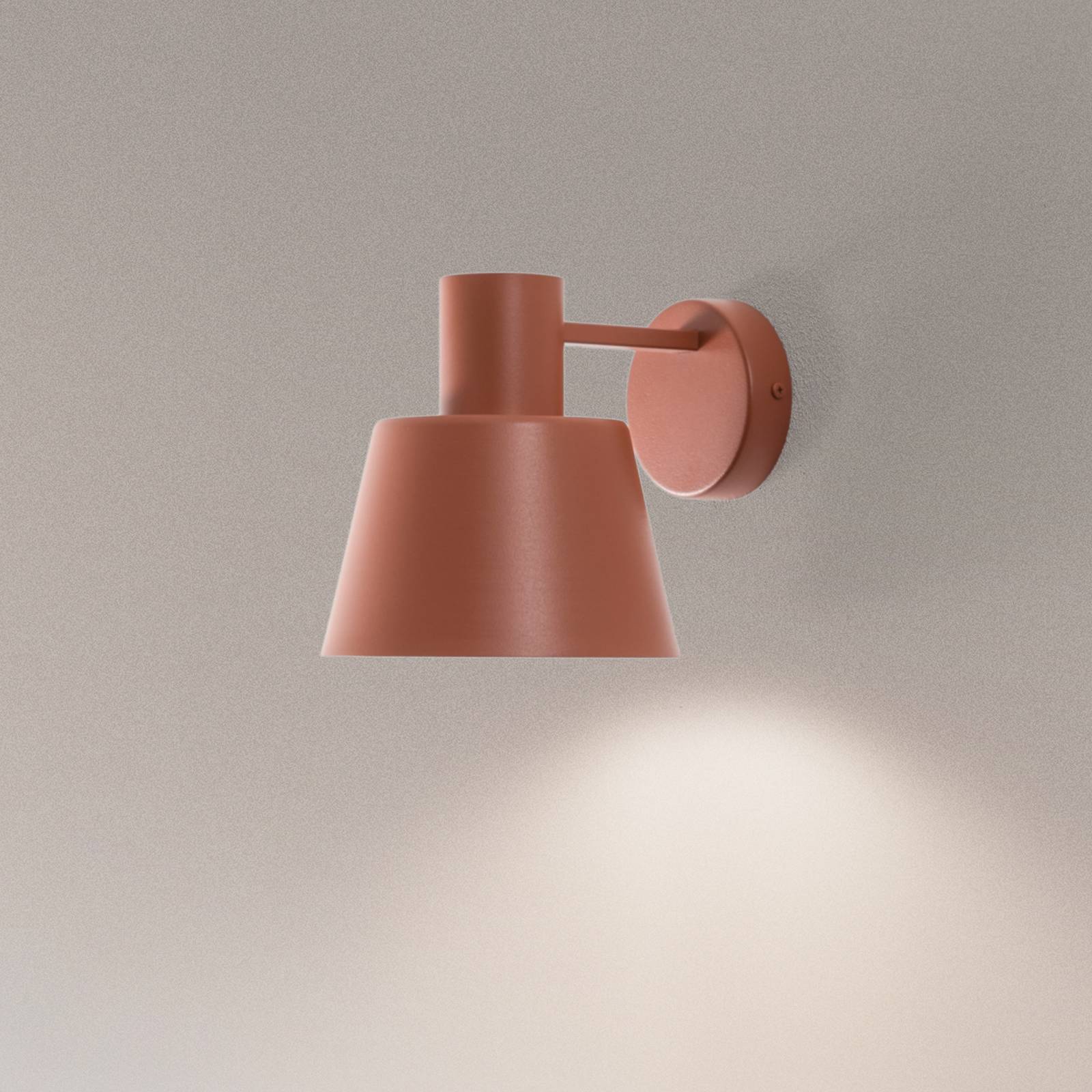 Wall Light Dunka SIGMA, dimmable, Red, Living / Dining Room, metal, Modern, Wall Light