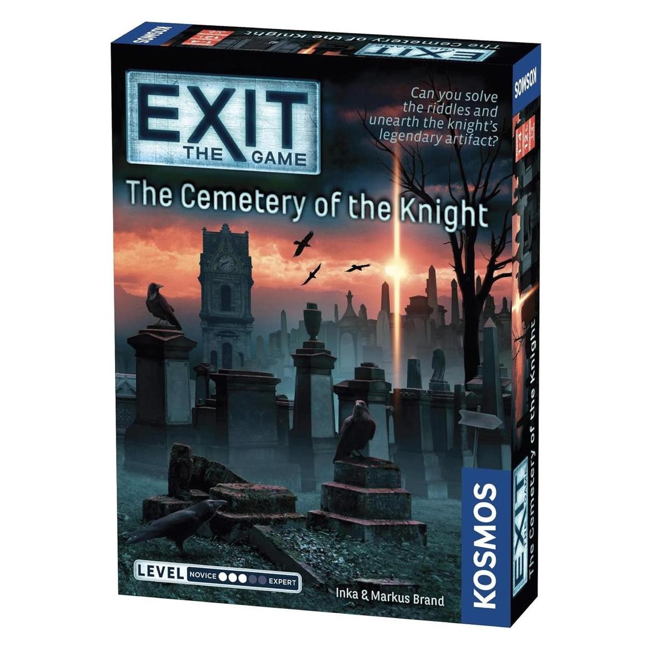Thames & Kosmos EXIT: The Cemetery of the Knight Brettspiel Strategie (Englisch, 1 - 4 Spieler) (692876)