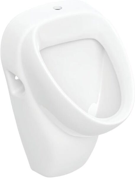 Geberit Aller Urinal 236600000 weiß, Zulauf oben, Abgang hinten/unten