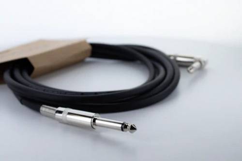 Cordial 14761 Klinke Instrumenten Anschlusskabel [1x Klinkenstecker 6.3mm (mono) - 1x Klinkenstecker 6.3mm (mono)] 3m Schwarz