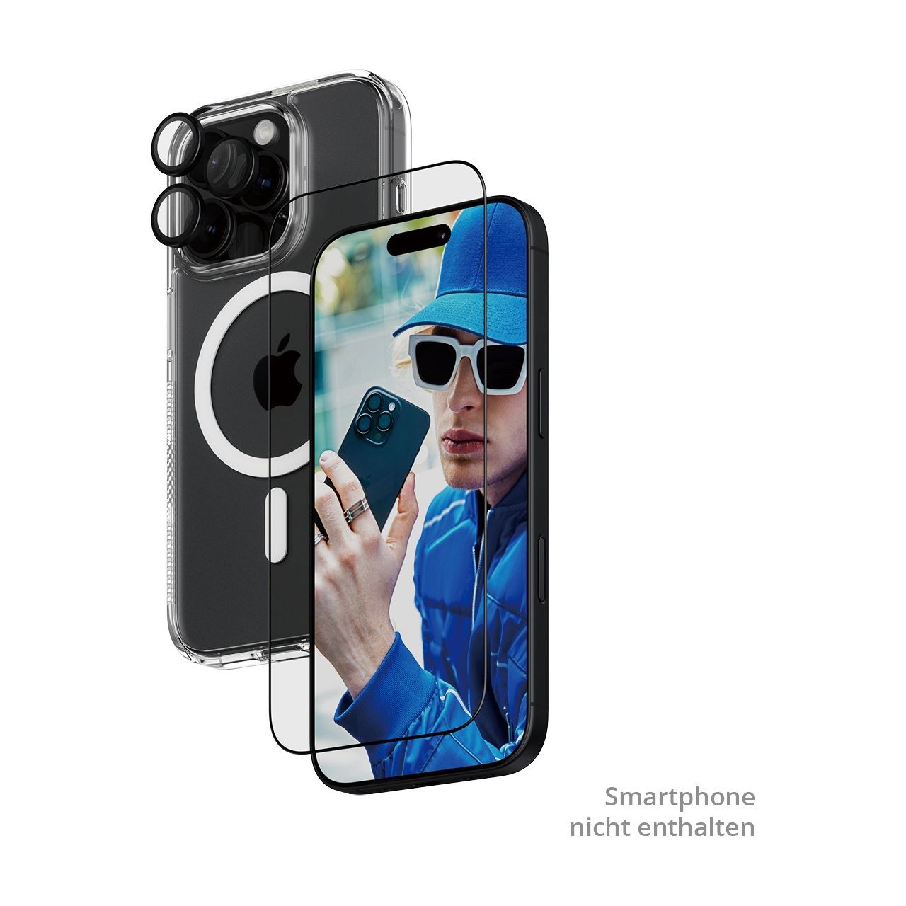 PanzerGlass 3in1 Protection Bundle iPhone 16 Pro