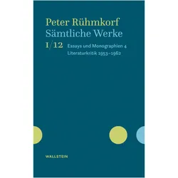 Sämtliche Werke, Fachbücher von Peter Rühmkorf