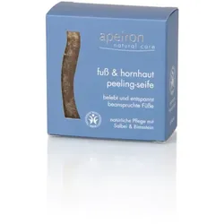 Apeiron Fuß & Hornhaut Peeling-Seife