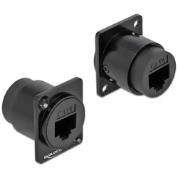 DELOCK D-Typ Modul RJ45 Cat.6 Buchse zu Buchse