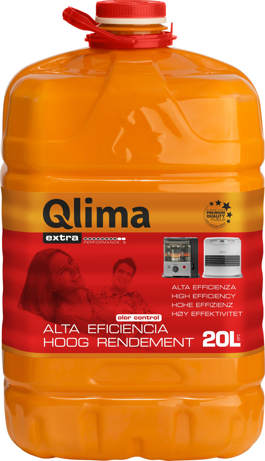Qlima Vloeibare brandstof, Meerkleurig, 20 liter