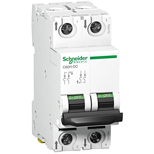 Schneider Electric APC C60H-DC Miniatuur stroomonderbreker Type C 16A 500Vdc 1000A