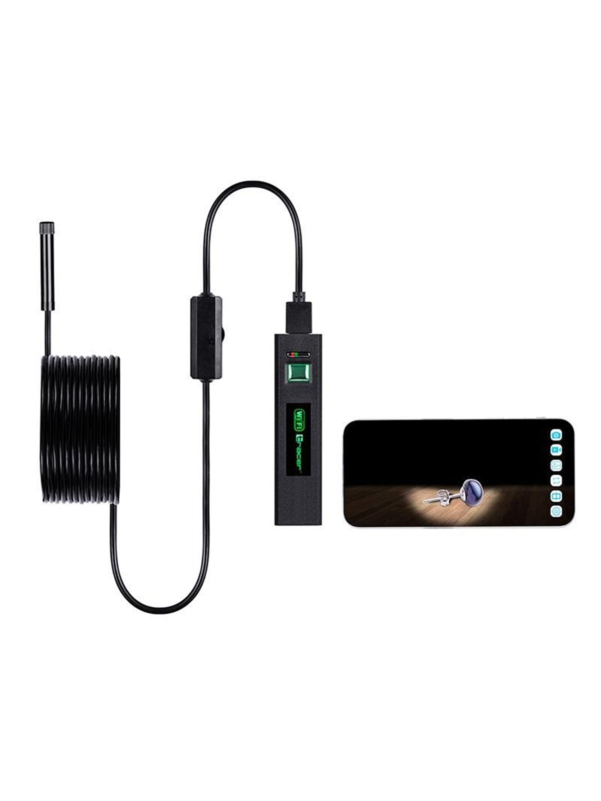 Tracer Endoscope Camera Hardwire 5M 8MM LED WiFi