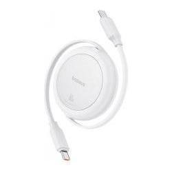 Baseus Free2Pull Mini USB-C to USB-C USB cable, 60W, 1, (white) (1 m, USB 2.0, 60 W) (P10364500211-01)