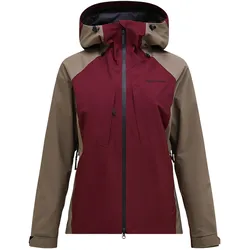 Peak Performance, Damen, Skijacke, Insulated 2L Ski (XS), Schwarz, Beige, XS