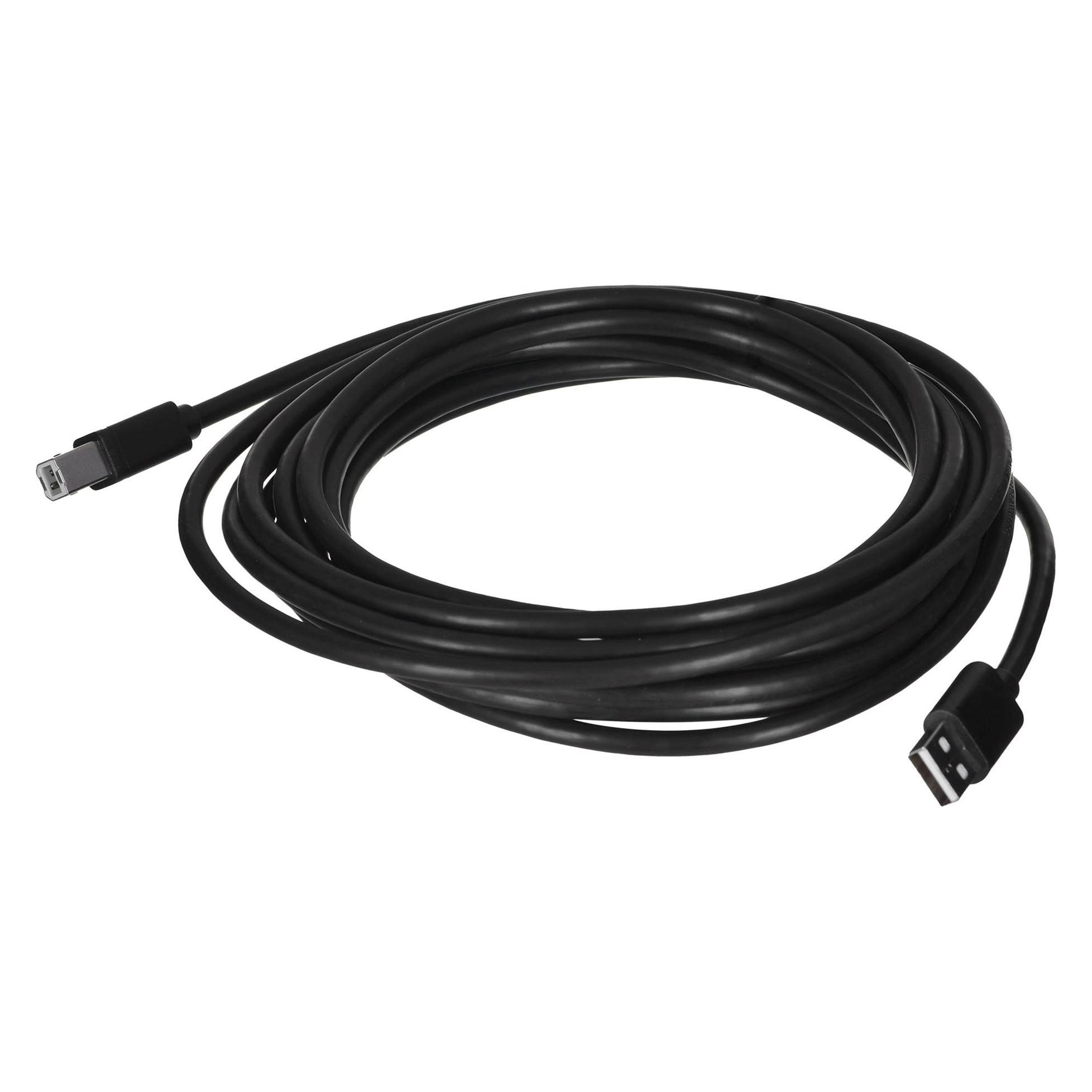 Unitek Y-C421GBK USB Kabel USB 2.0 USB A USB B (5 m, USB 2.0) (Y-C421GBK)