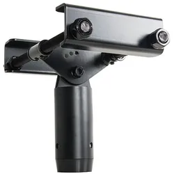 b-tech System 2 BT7017 - Montagekomponente (I-Beam-Befestigungselement, Rohrmontageadap, Monitor Halterung, Schwarz