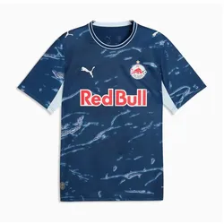 Puma, Herren, Fussballtrikot, RBS Third Jersey Replica (L), Blau