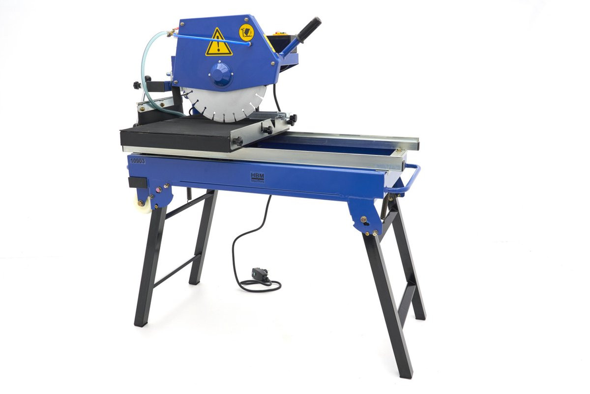 Professionele Tegelzaagmachine 2000W met 800 x 110 mm Zaagcapaciteit - Blauw
