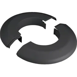 Hager RKR9005 Rosette aus Polyamid zu Rundkette tiefschwarz