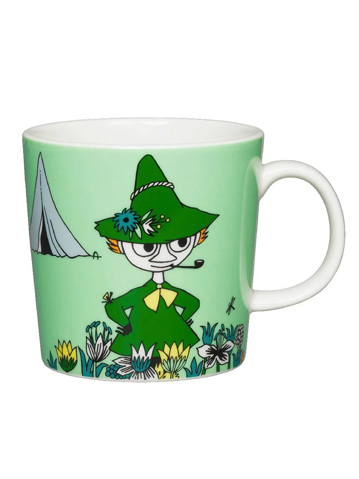 Moomin Tasse ''Snuffkin - 80 Box'' in Grün - 300 ml - onesize
