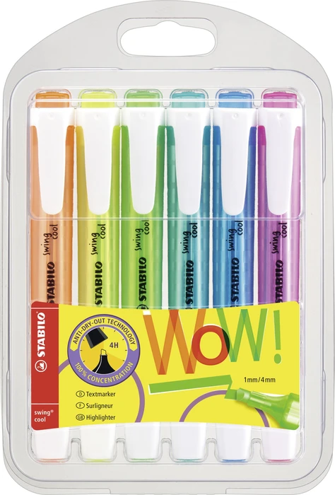 STABILO Swing Cool - 6 Stück Packung