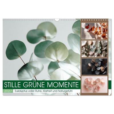 Stille Grüne Momente (Wandkalender 2027 DIN A3 quer), CALVENDO Monatskalender