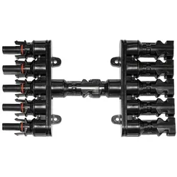 1 Paar MC4 5zu1 Y-Solarstecker Buchse Kupplung Verteiler