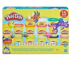 Play-Doh: Klassisches Set mit 15 bunten Knetmassen