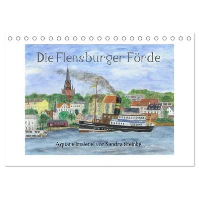 Die Flensburger Förde (Tischkalender 2027 DIN A5 quer), CALVENDO Monatskalender