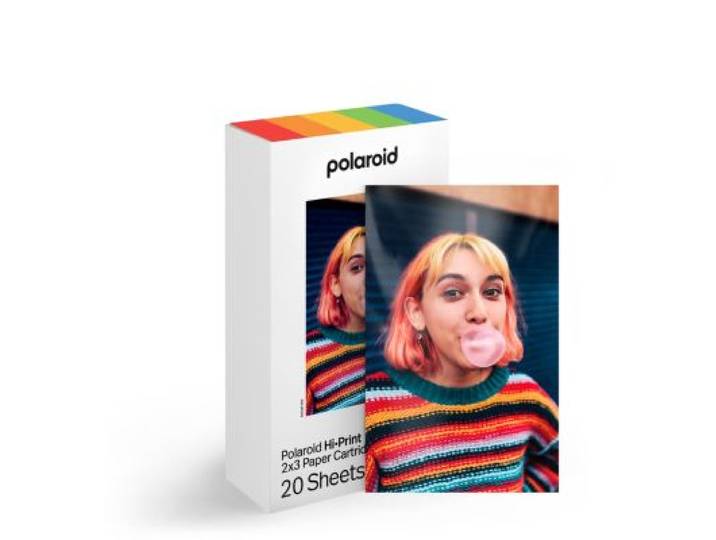 Polaroid - Papier Photo Instantané Hi-Print 2x3 Cardridge 20 Feuilles