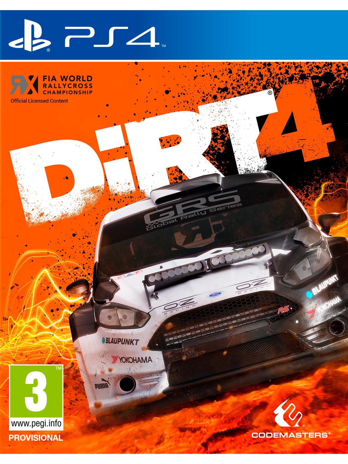 Dirt 4 - Sony PlayStation 4 - Rennspiel - PEGI 3