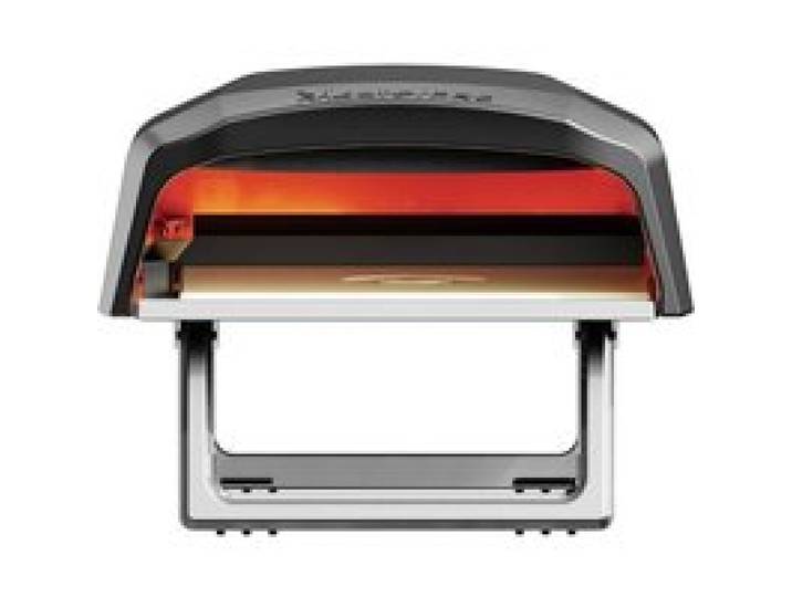 Four à pizza - MASTERPRO - BGMP-9169-BK-DE - Noir - 500°C - 1 2 kW - Minuterie intégrée