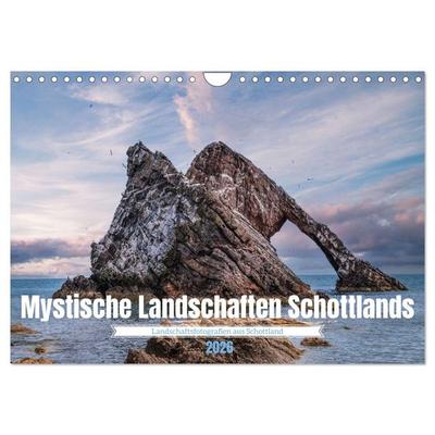 Mystische Landschaften Schottlands (Wandkalender 2026 DIN A4 quer), CALVENDO Monatskalender