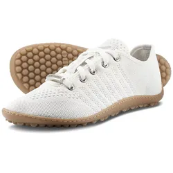 leguano go: Barfußschuhe Sneaker nature- Gr. 45