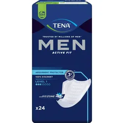 Tena Men Active Fit Level 1 Inkontinenz Einlagen 144 ST